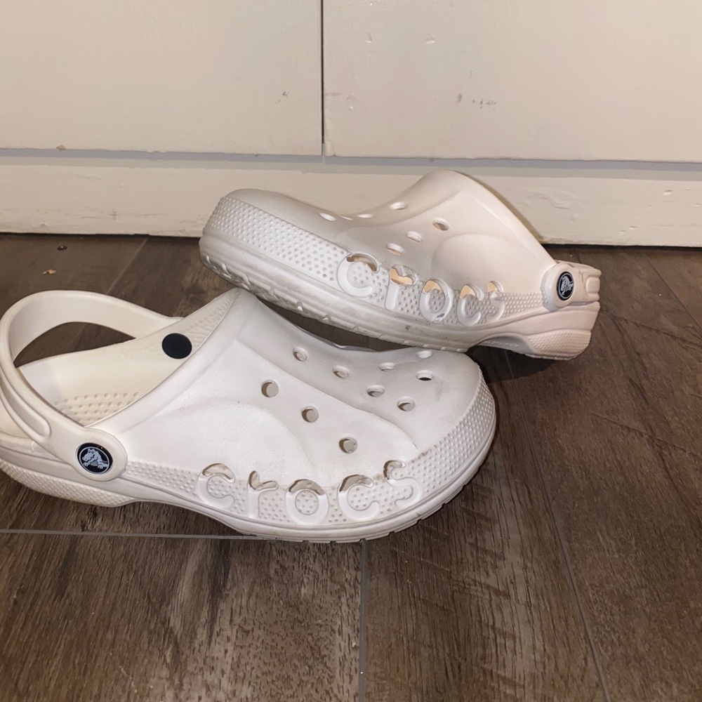 White crocs